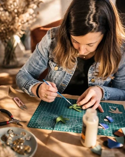 Atelier "Créez votre duo de bijoux en cuir" - Expérience Tarn