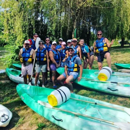 Parcours d'obstacle & Descente canoë Vallée de l’Aveyron libre (option avec un guide nous contacter). - Expérience Tarn